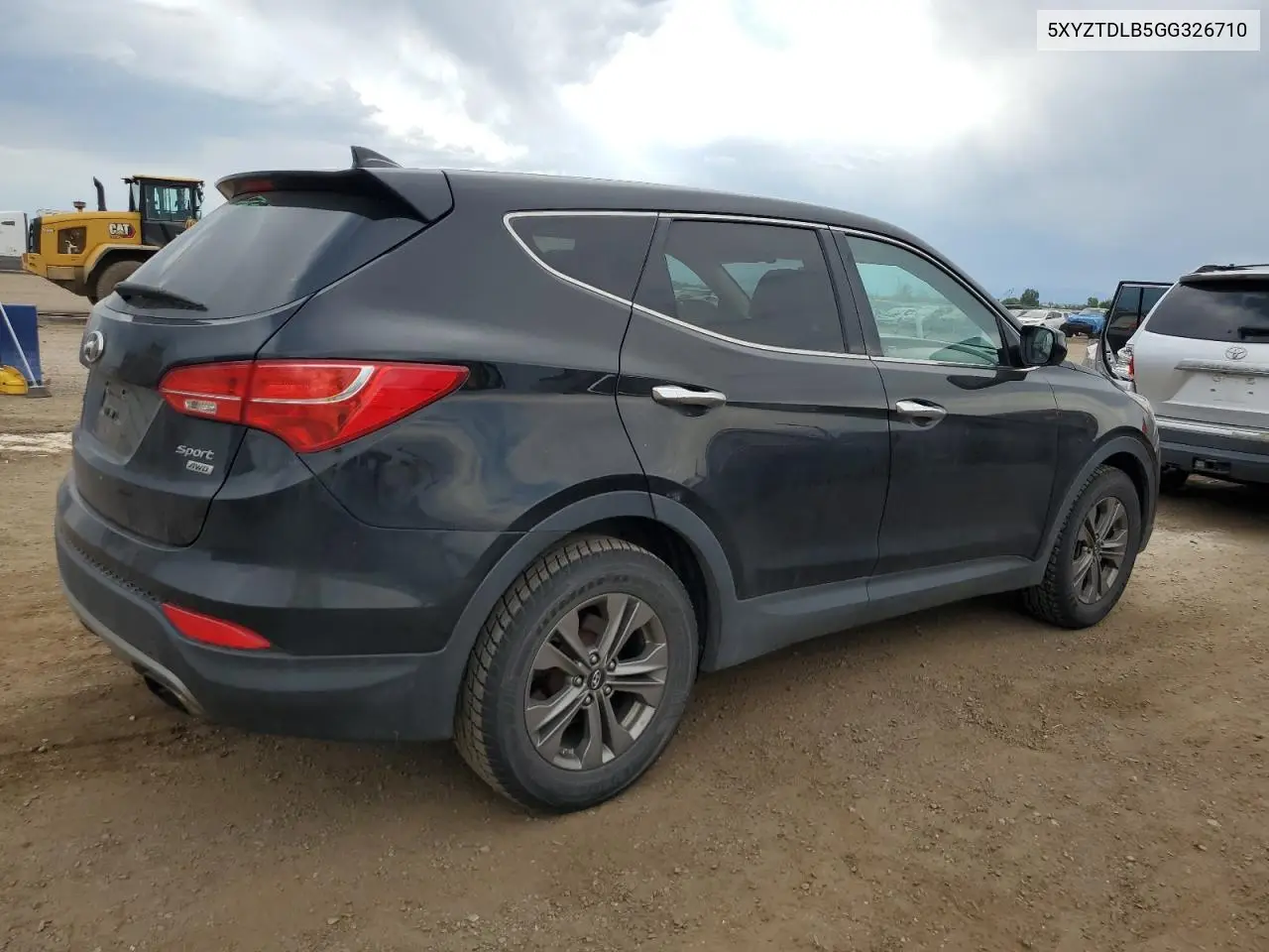 2016 Hyundai Santa Fe Sport VIN: 5XYZTDLB5GG326710 Lot: 62376205