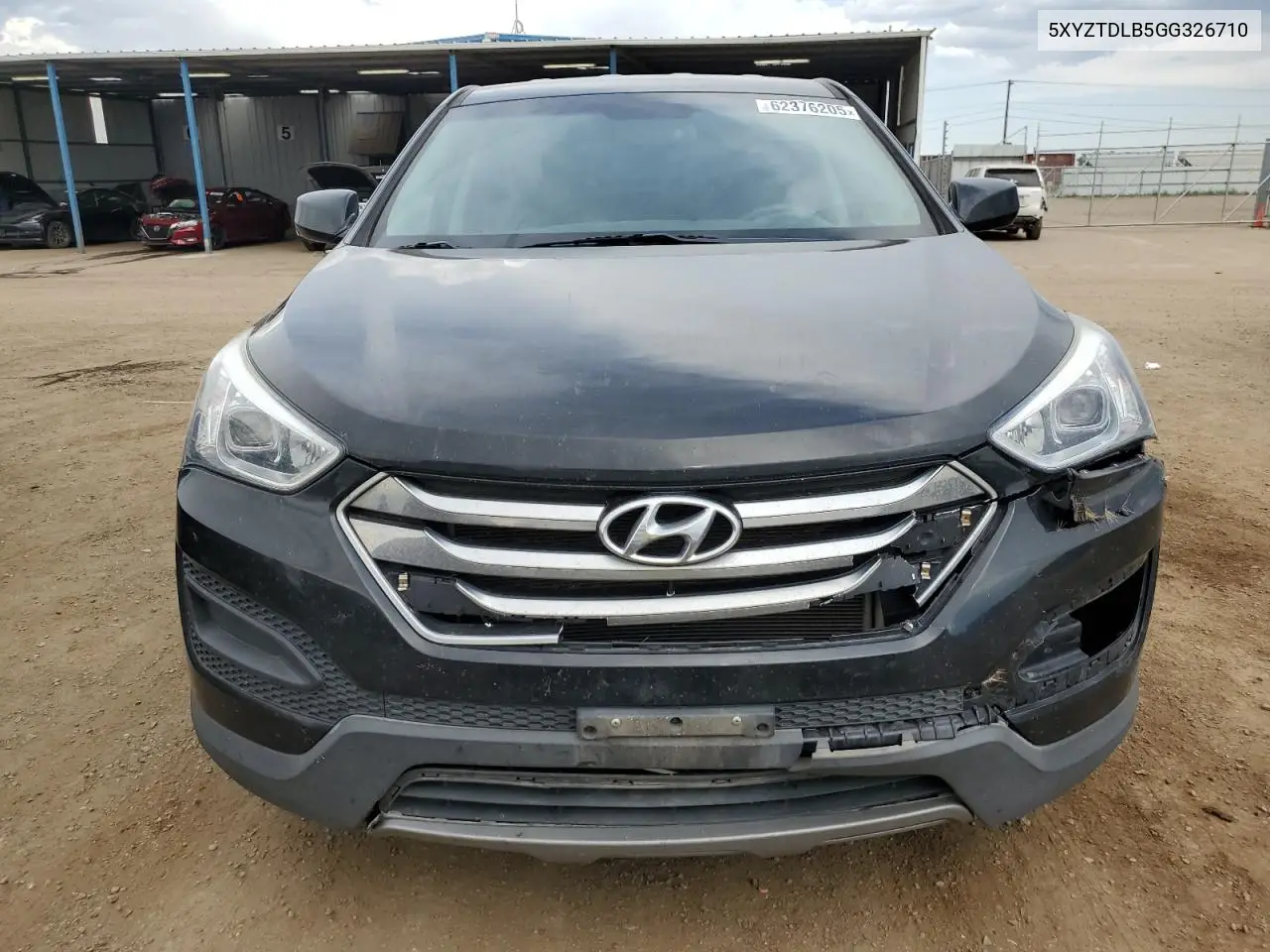 2016 Hyundai Santa Fe Sport VIN: 5XYZTDLB5GG326710 Lot: 62376205