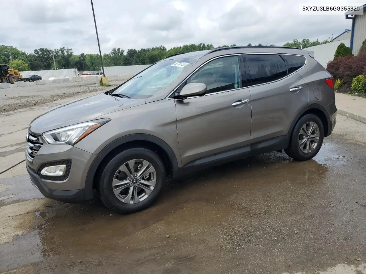 2016 Hyundai Santa Fe Sport VIN: 5XYZU3LB6GG355320 Lot: 62733155