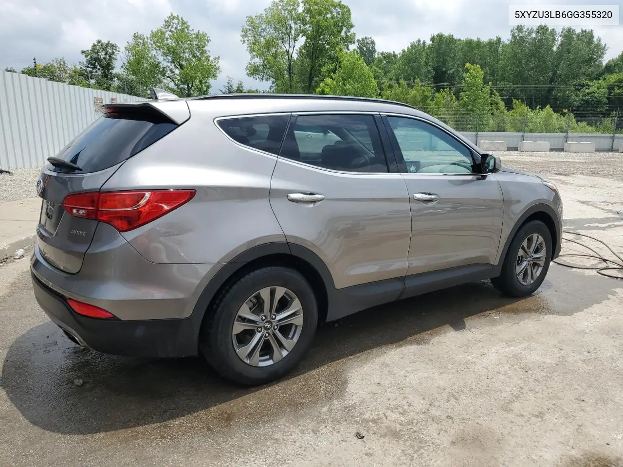 2016 Hyundai Santa Fe Sport VIN: 5XYZU3LB6GG355320 Lot: 62733155