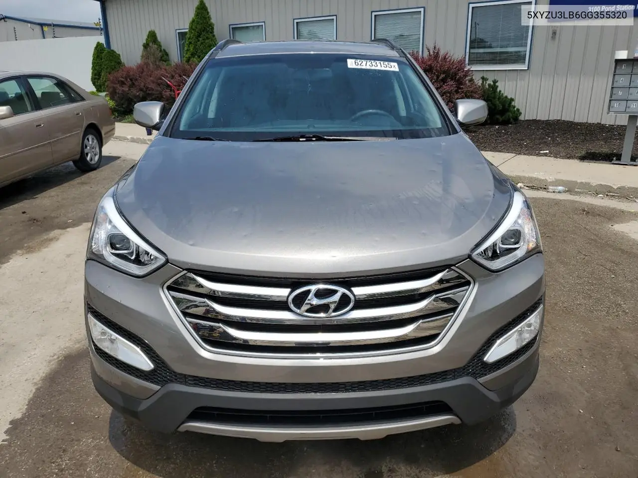 2016 Hyundai Santa Fe Sport VIN: 5XYZU3LB6GG355320 Lot: 62733155