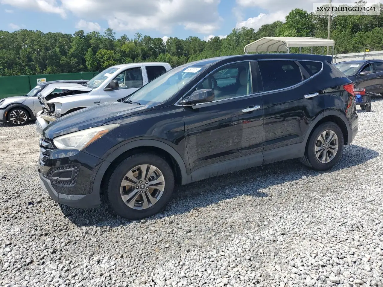 2016 Hyundai Santa Fe Sport VIN: 5XYZT3LB1GG371041 Lot: 62823835