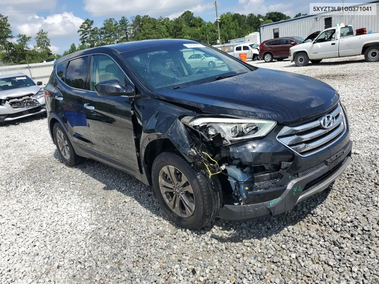 2016 Hyundai Santa Fe Sport VIN: 5XYZT3LB1GG371041 Lot: 62823835