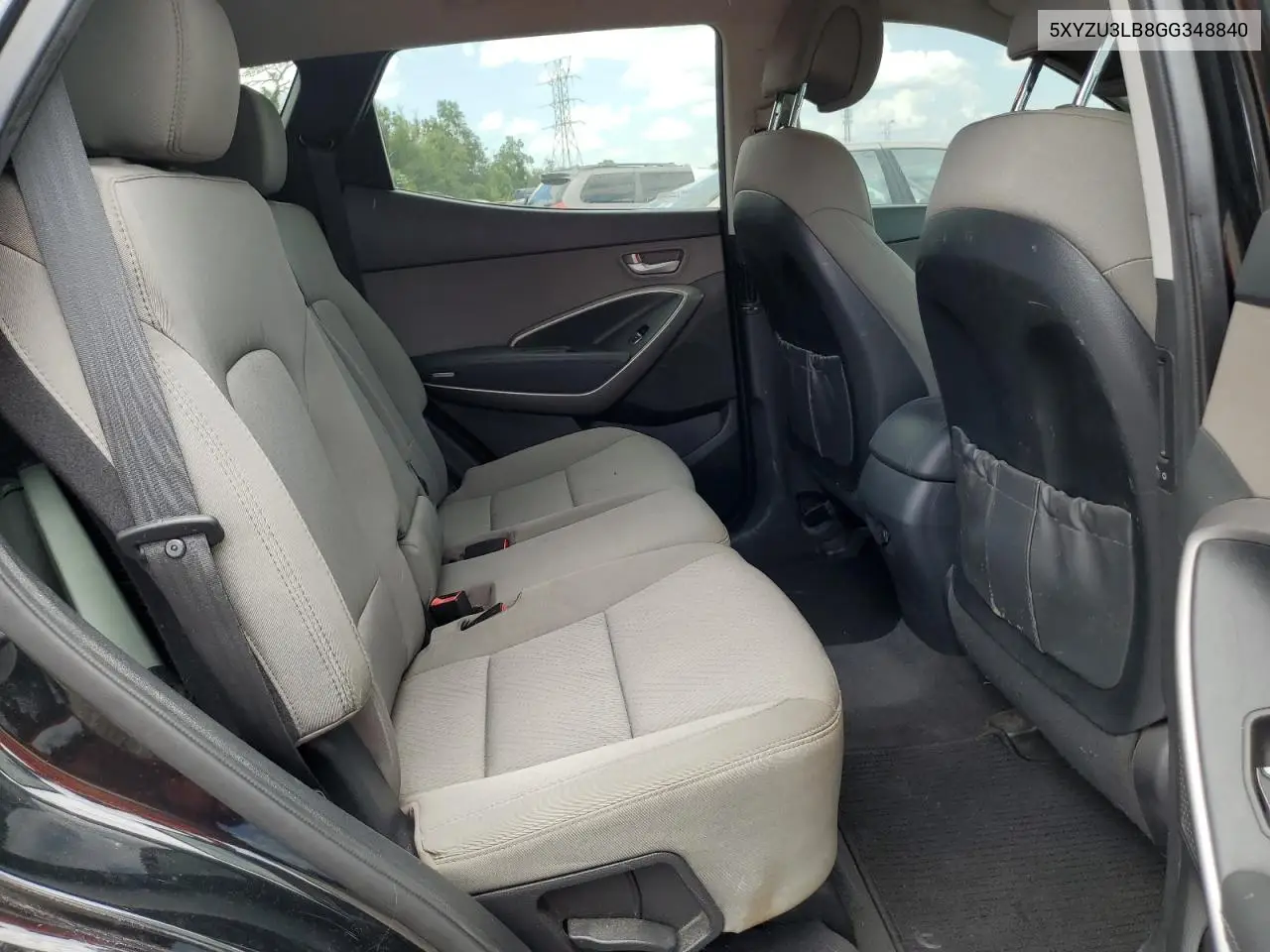 2016 Hyundai Santa Fe Sport VIN: 5XYZU3LB8GG348840 Lot: 62824355