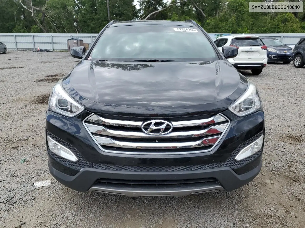 2016 Hyundai Santa Fe Sport VIN: 5XYZU3LB8GG348840 Lot: 62824355