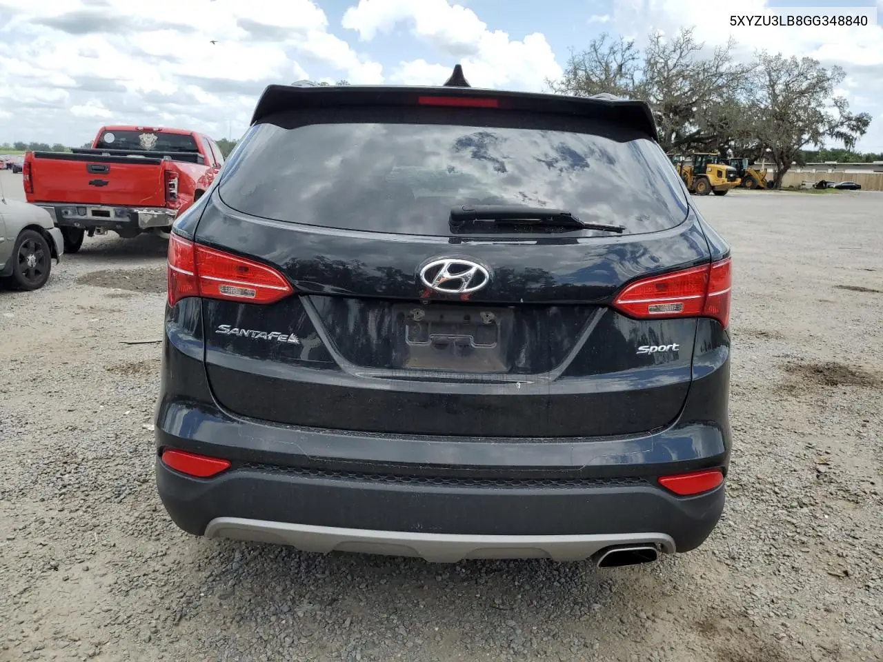 2016 Hyundai Santa Fe Sport VIN: 5XYZU3LB8GG348840 Lot: 62824355