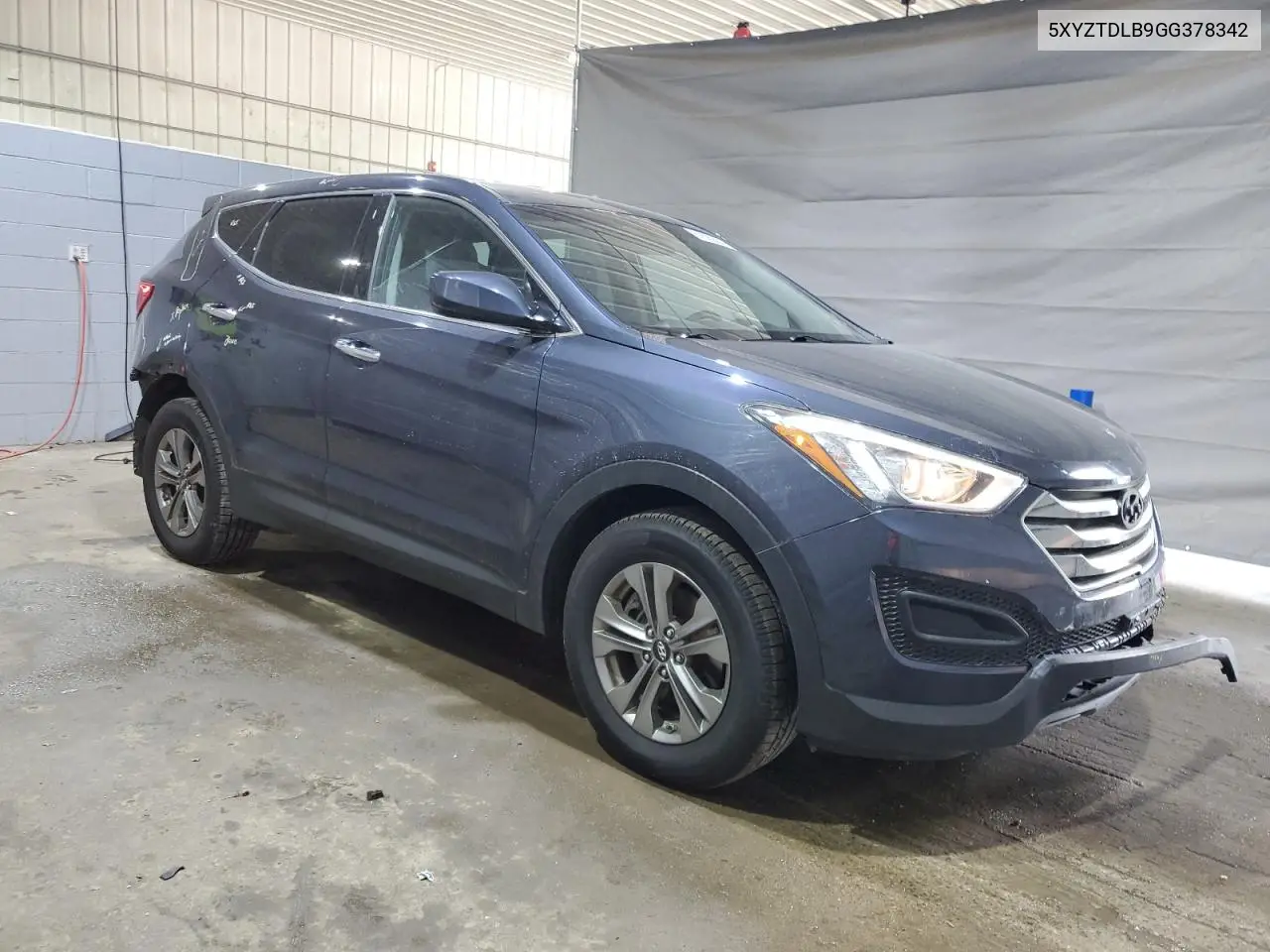 2016 Hyundai Santa Fe Sport VIN: 5XYZTDLB9GG378342 Lot: 62885685