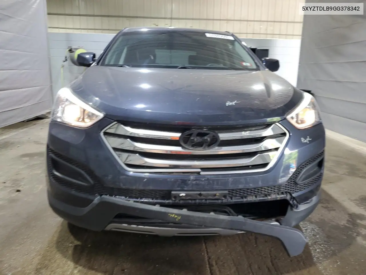 2016 Hyundai Santa Fe Sport VIN: 5XYZTDLB9GG378342 Lot: 62885685
