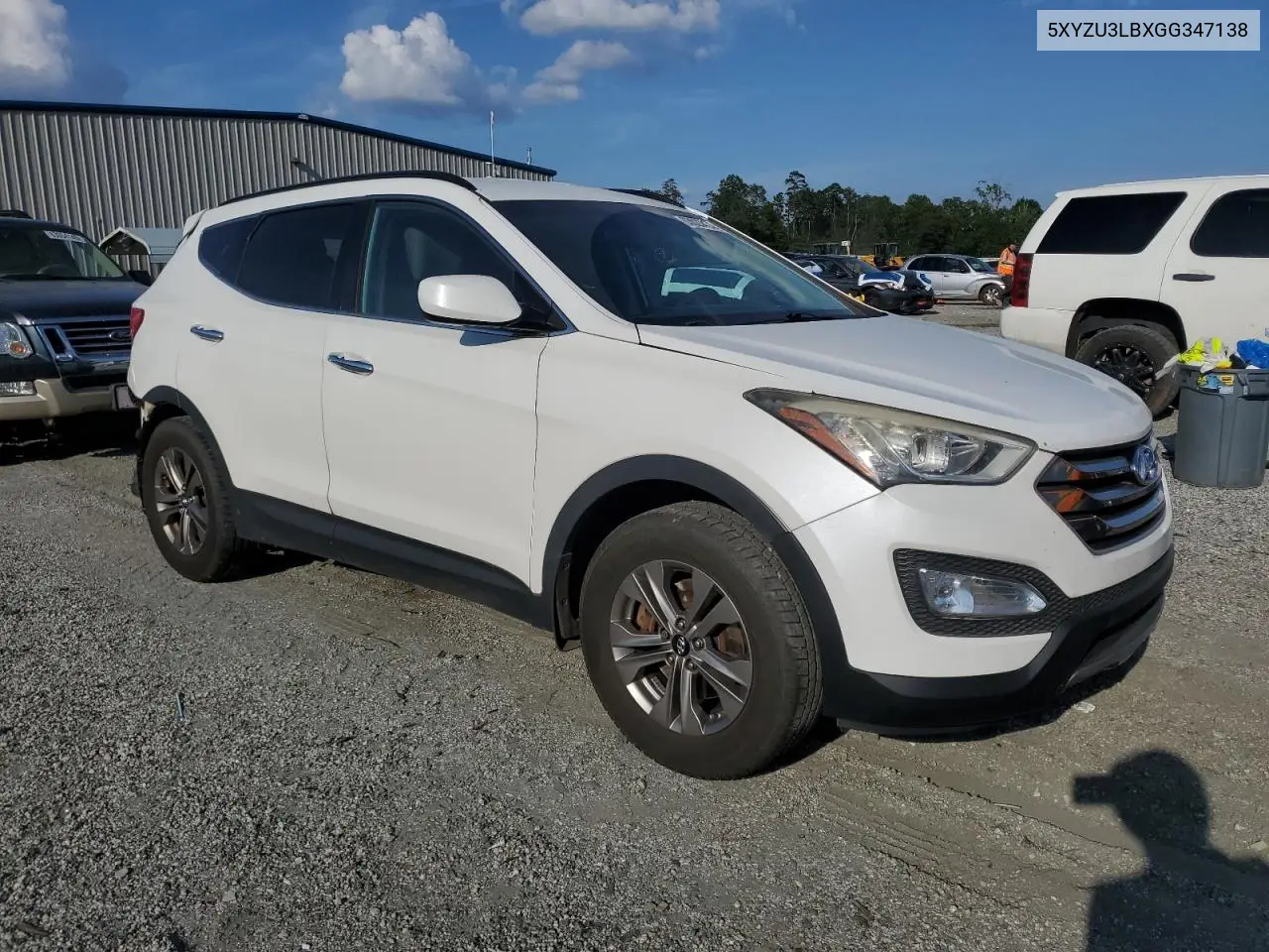 2016 Hyundai Santa Fe Sport VIN: 5XYZU3LBXGG347138 Lot: 63023405