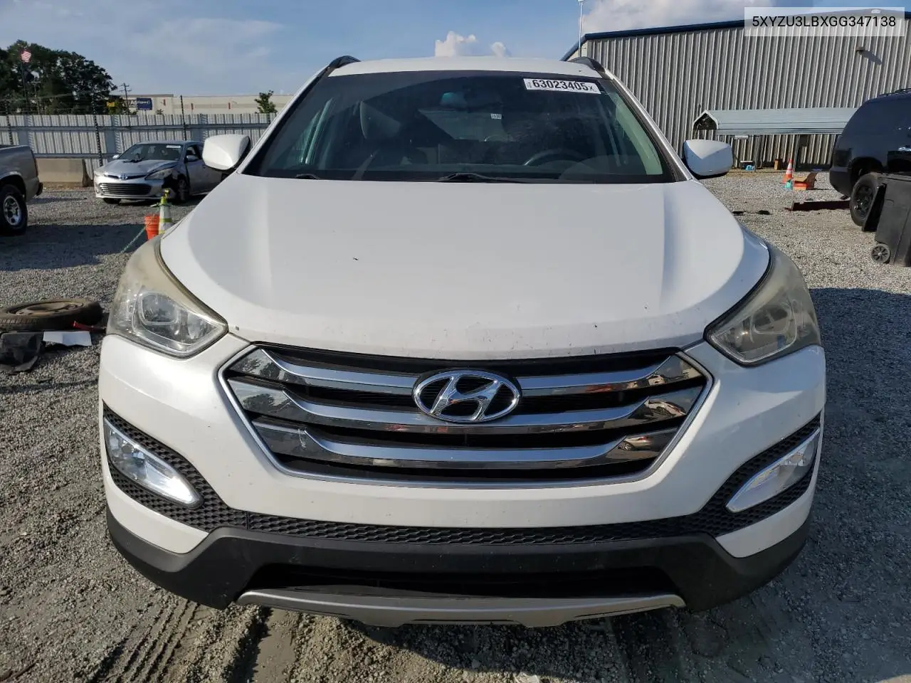 2016 Hyundai Santa Fe Sport VIN: 5XYZU3LBXGG347138 Lot: 63023405