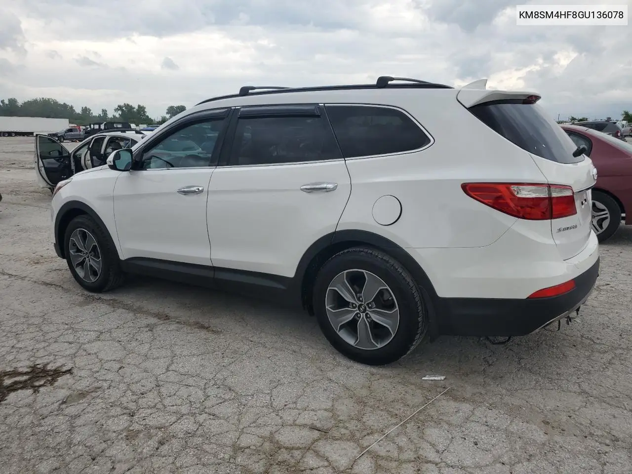 2016 Hyundai Santa Fe Se VIN: KM8SM4HF8GU136078 Lot: 63023865