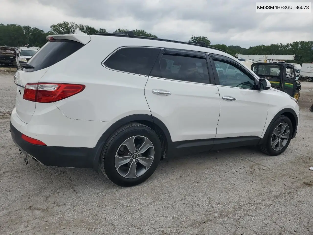2016 Hyundai Santa Fe Se VIN: KM8SM4HF8GU136078 Lot: 63023865