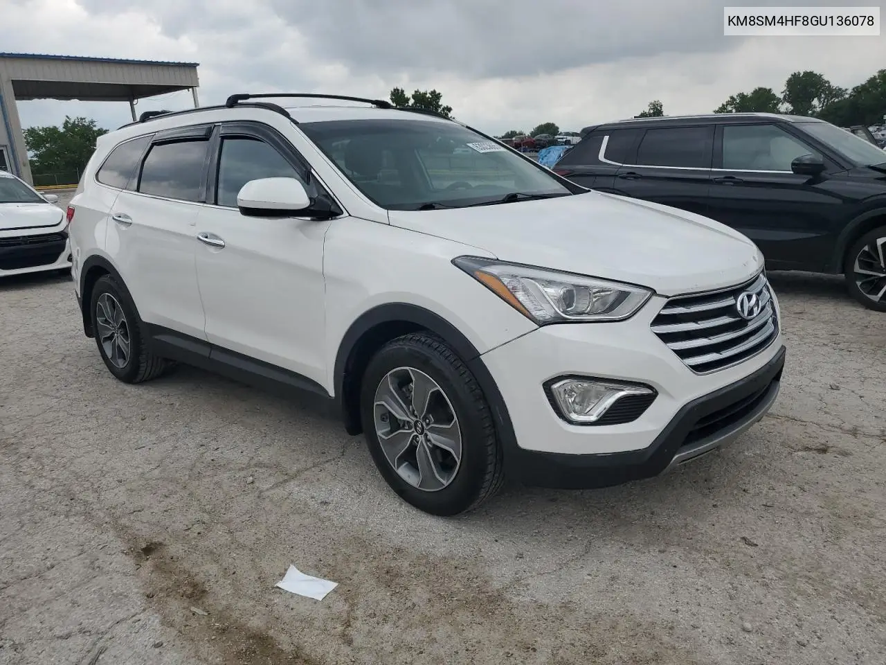 2016 Hyundai Santa Fe Se VIN: KM8SM4HF8GU136078 Lot: 63023865