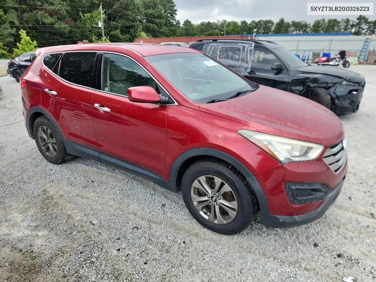 2016 Hyundai Santa Fe Sport VIN: 5XYZT3LB2GG326223 Lot: 63236935