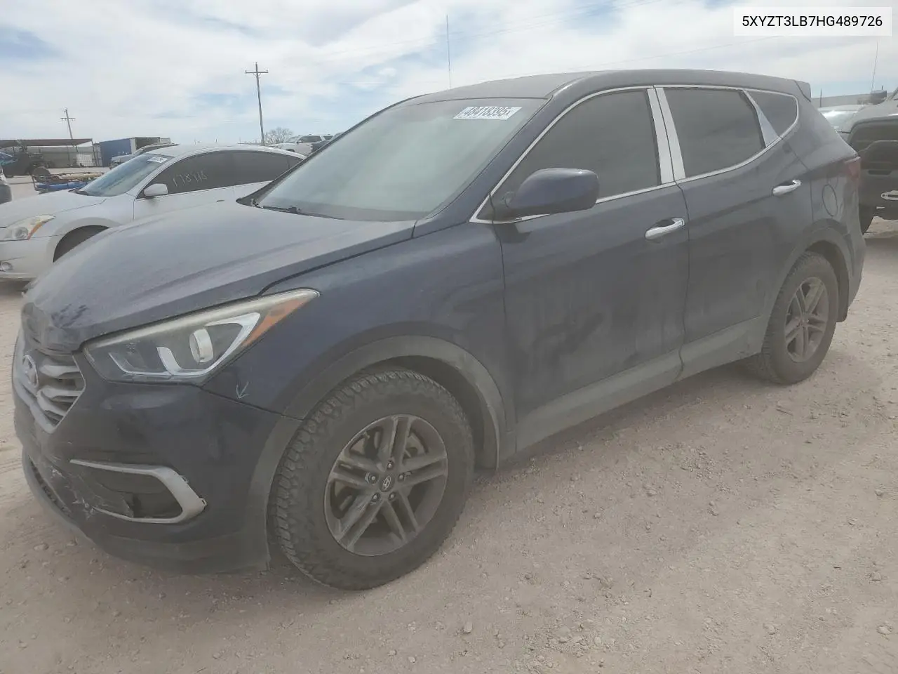 2017 Hyundai Santa Fe Sport VIN: 5XYZT3LB7HG489726 Lot: 48418395