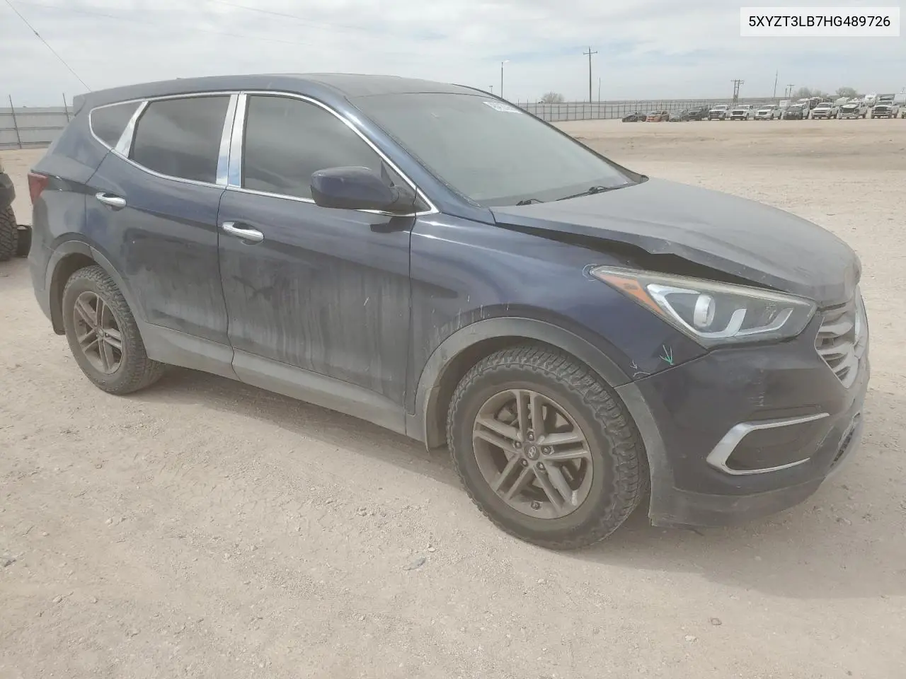 2017 Hyundai Santa Fe Sport VIN: 5XYZT3LB7HG489726 Lot: 48418395