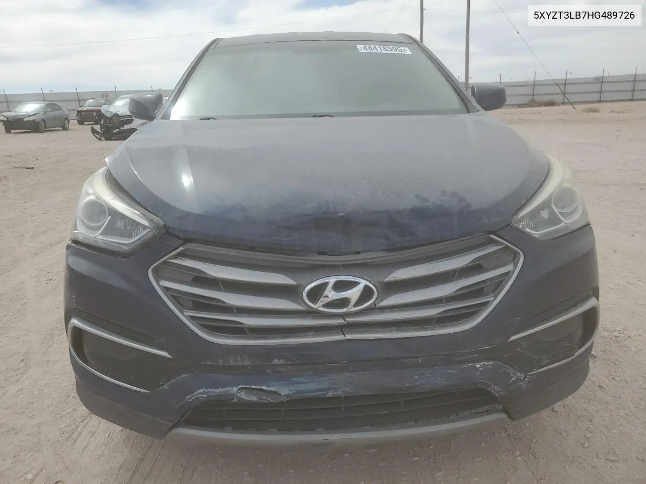 2017 Hyundai Santa Fe Sport VIN: 5XYZT3LB7HG489726 Lot: 48418395