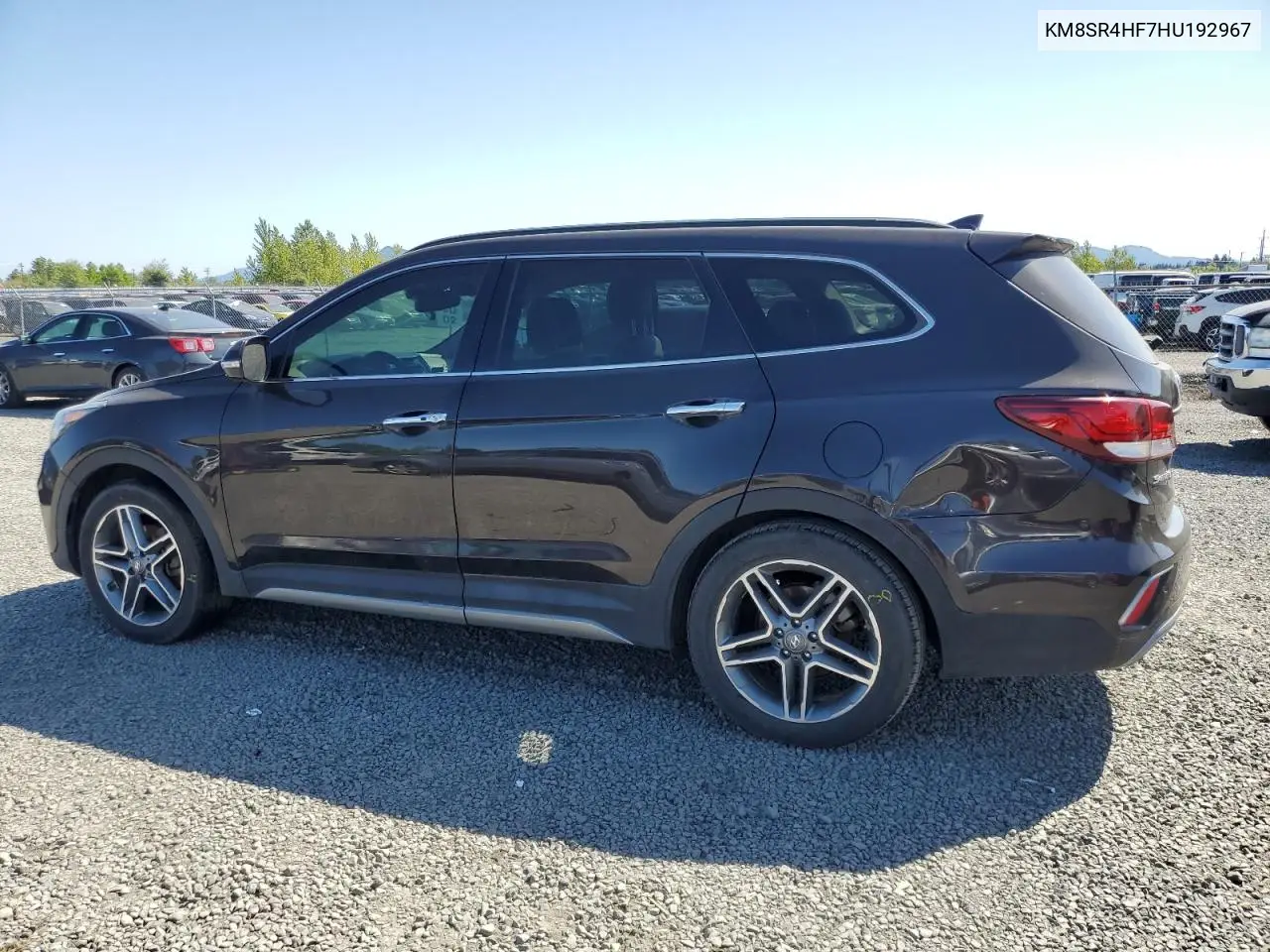 2017 Hyundai Santa Fe Se Ultimate VIN: KM8SR4HF7HU192967 Lot: 55244825
