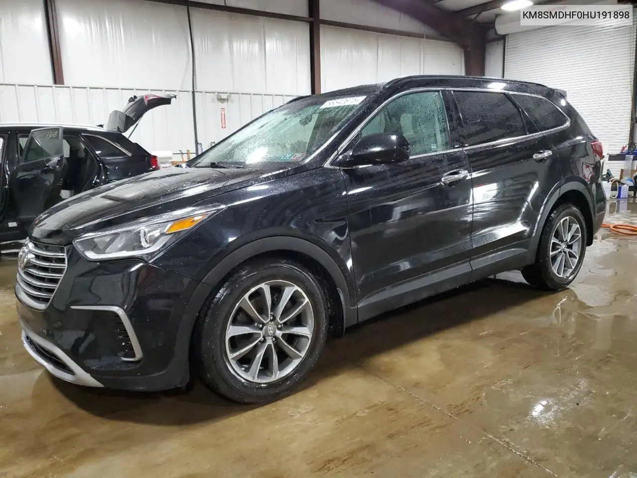 2017 Hyundai Santa Fe Se VIN: KM8SMDHF0HU191898 Lot: 56542675