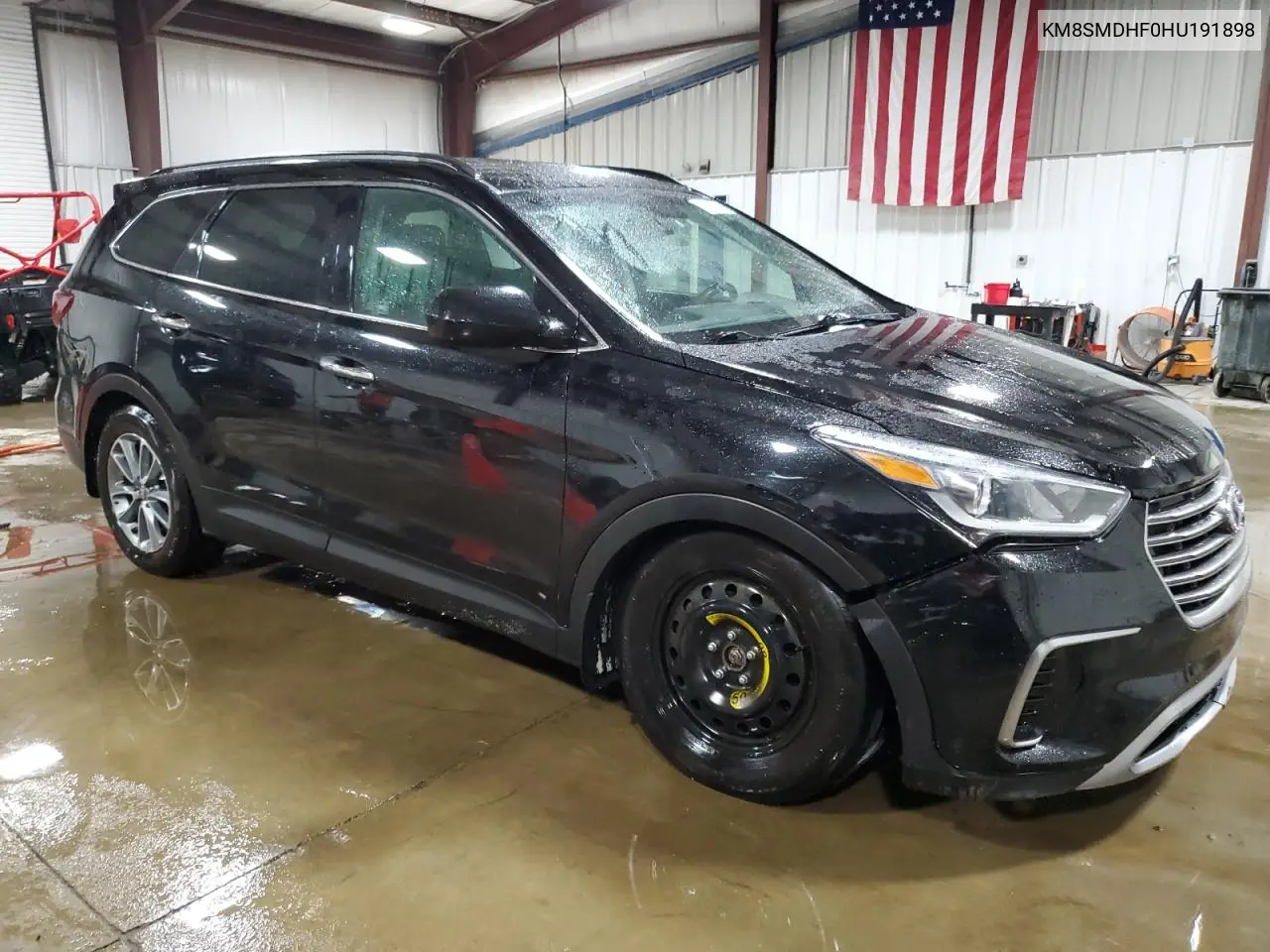 2017 Hyundai Santa Fe Se VIN: KM8SMDHF0HU191898 Lot: 56542675