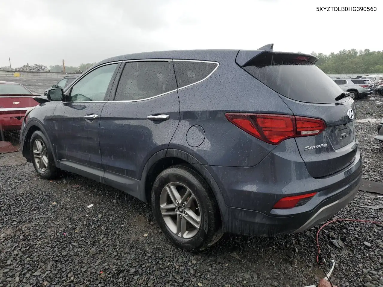 2017 Hyundai Santa Fe Sport VIN: 5XYZTDLB0HG390560 Lot: 56717485