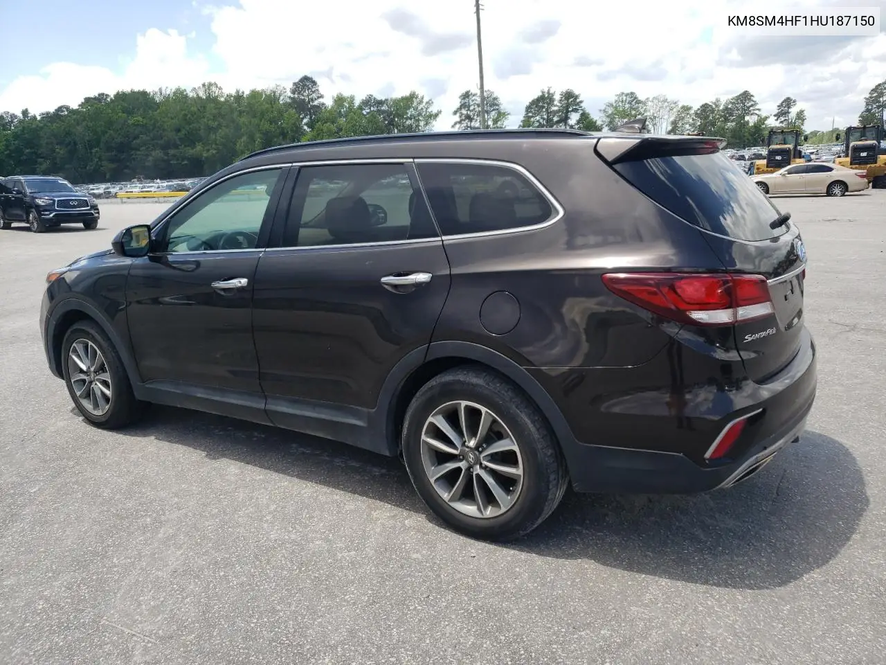 2017 Hyundai Santa Fe Se VIN: KM8SM4HF1HU187150 Lot: 56861955