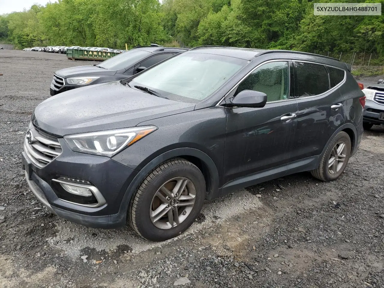 2017 Hyundai Santa Fe Sport VIN: 5XYZUDLB4HG488701 Lot: 56918405