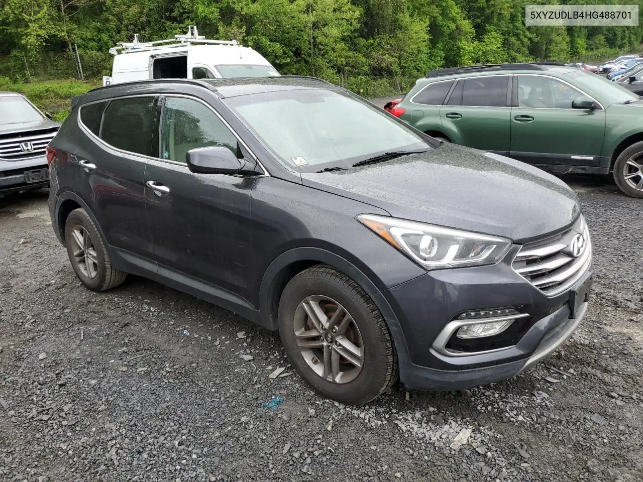 2017 Hyundai Santa Fe Sport VIN: 5XYZUDLB4HG488701 Lot: 56918405