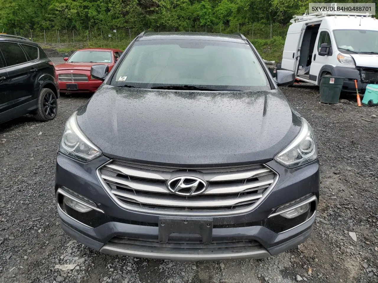2017 Hyundai Santa Fe Sport VIN: 5XYZUDLB4HG488701 Lot: 56918405