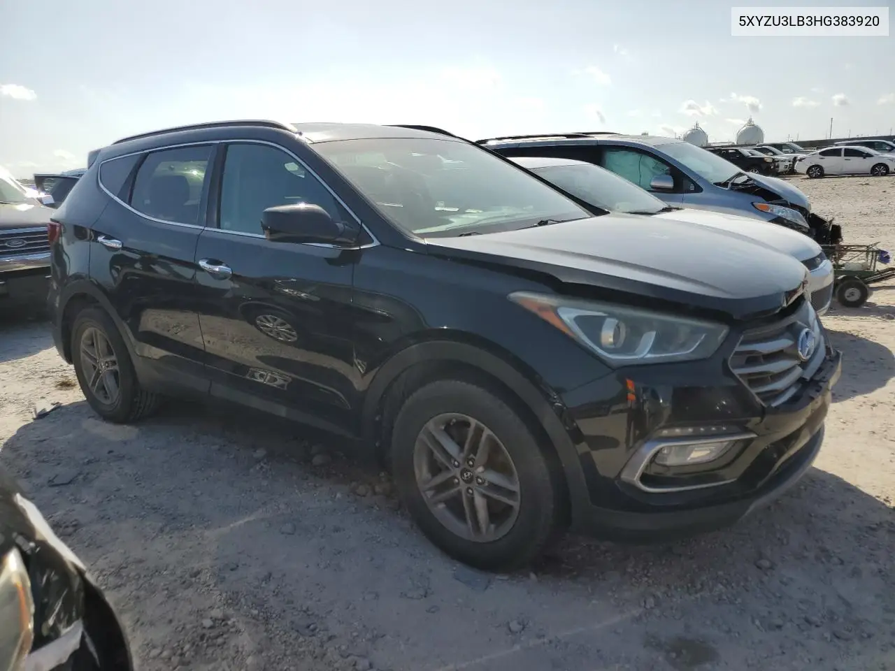 2017 Hyundai Santa Fe Sport VIN: 5XYZU3LB3HG383920 Lot: 56918965