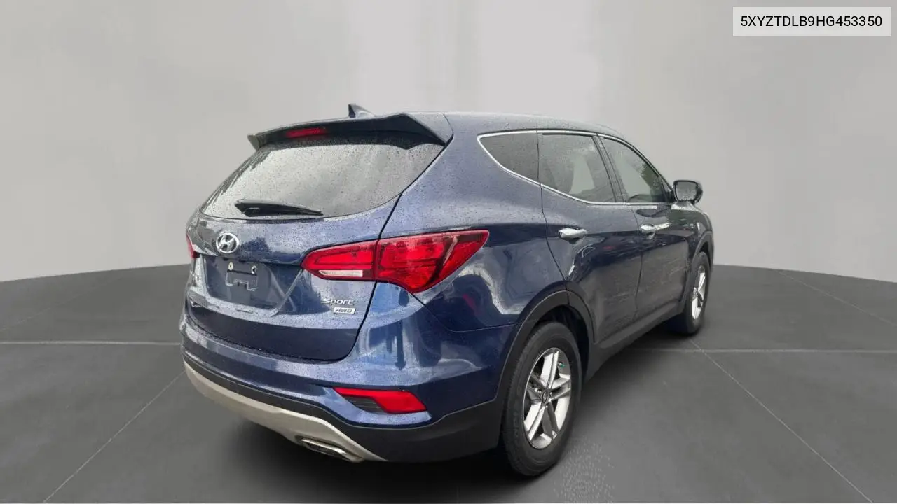 2017 Hyundai Santa Fe Sport VIN: 5XYZTDLB9HG453350 Lot: 58630775