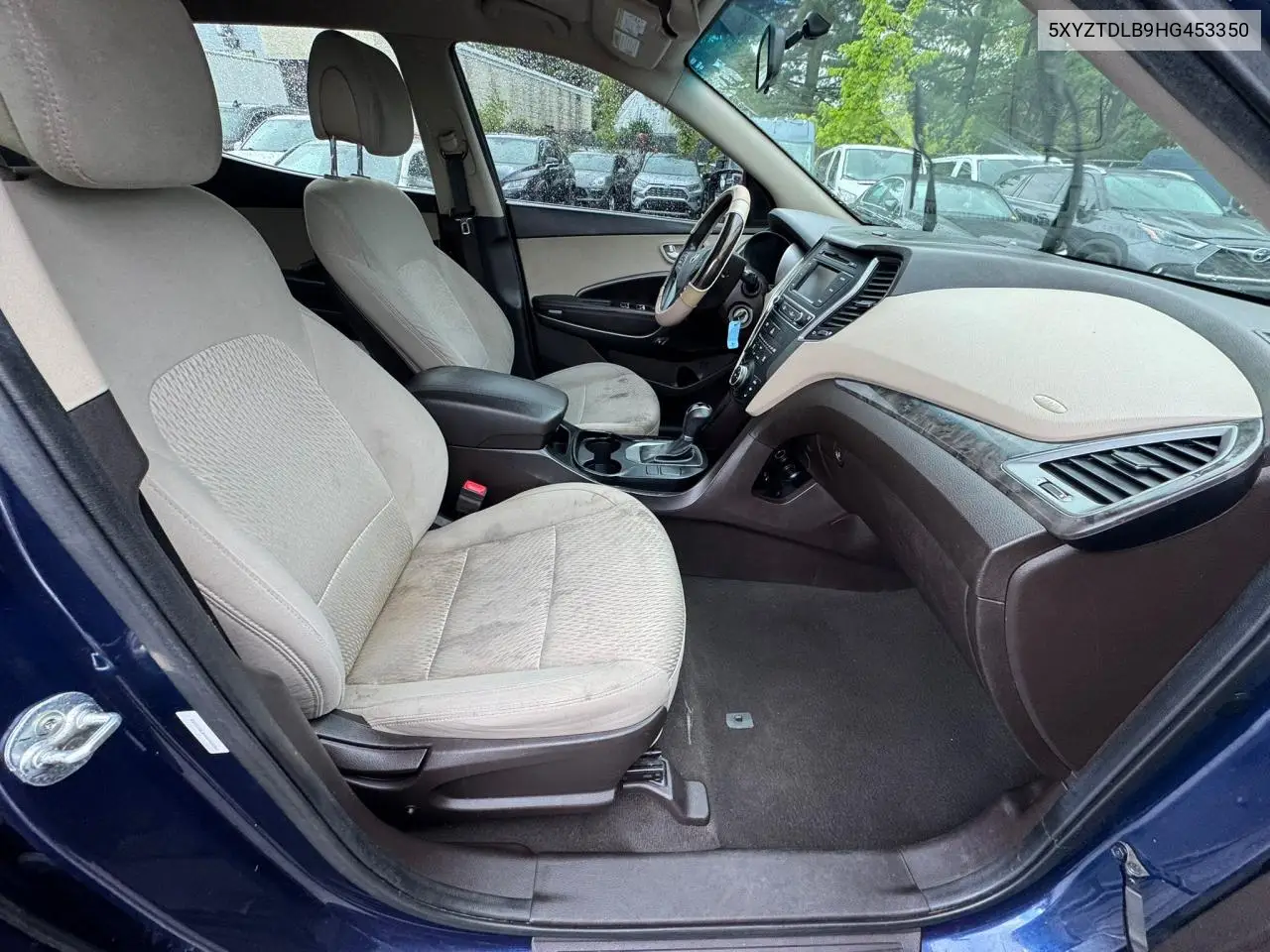 2017 Hyundai Santa Fe Sport VIN: 5XYZTDLB9HG453350 Lot: 58630775
