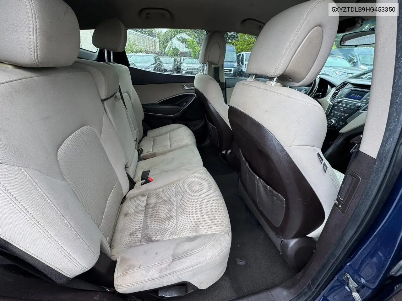 2017 Hyundai Santa Fe Sport VIN: 5XYZTDLB9HG453350 Lot: 58630775