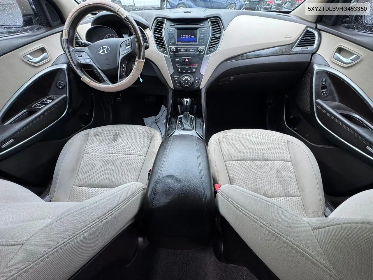 2017 Hyundai Santa Fe Sport VIN: 5XYZTDLB9HG453350 Lot: 58630775