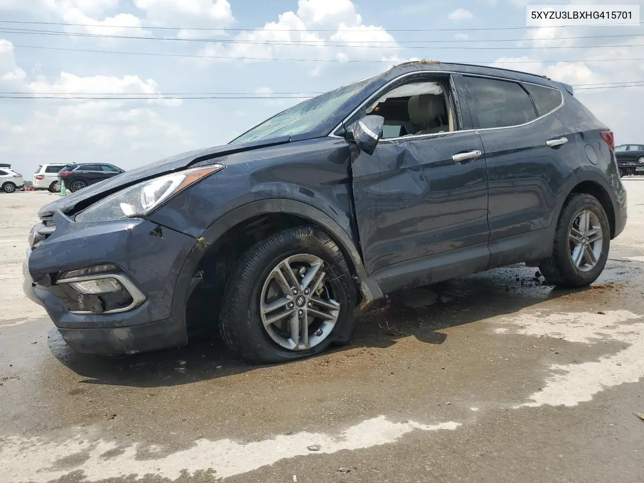 2017 Hyundai Santa Fe Sport VIN: 5XYZU3LBXHG415701 Lot: 58920535