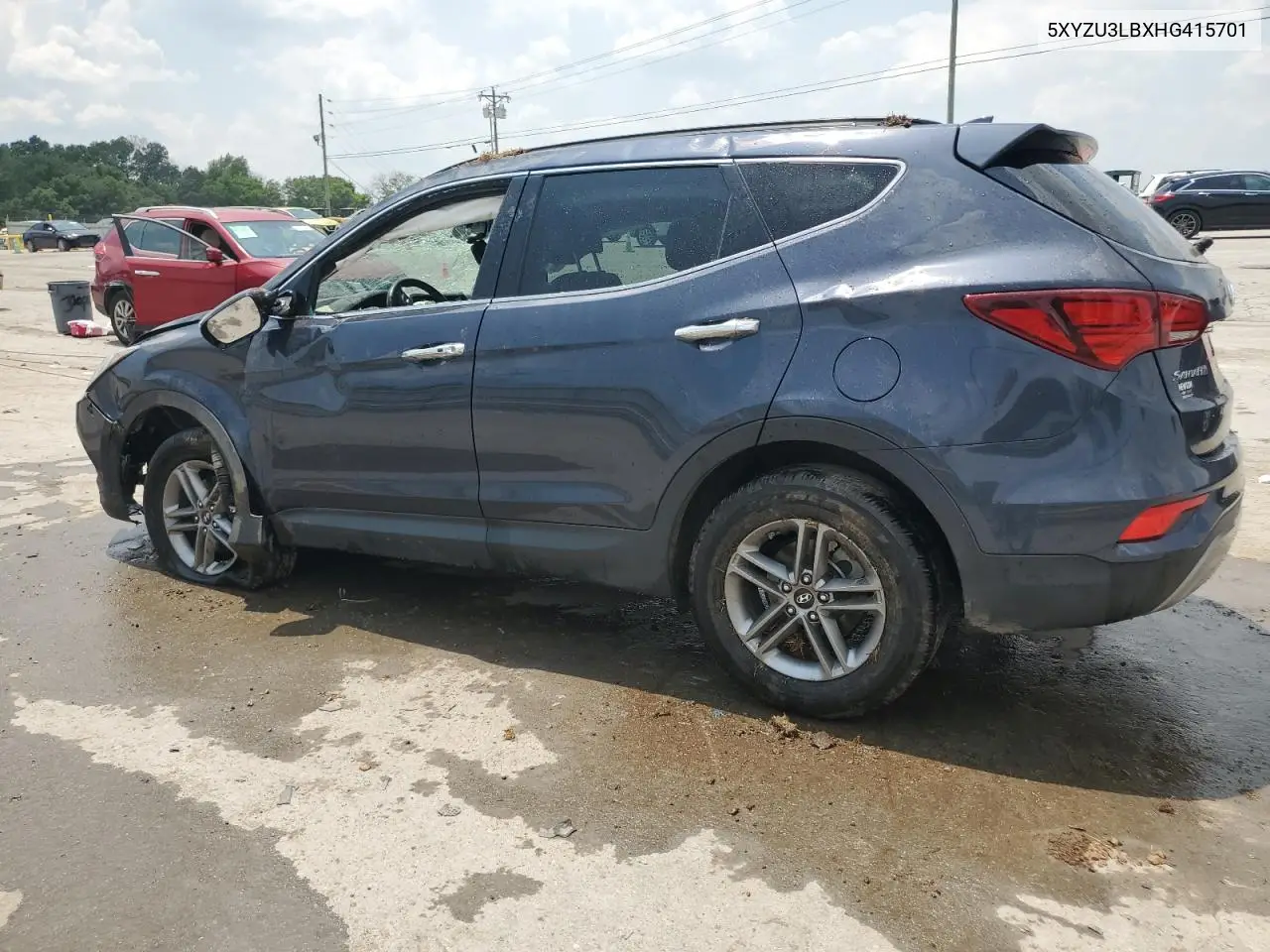 2017 Hyundai Santa Fe Sport VIN: 5XYZU3LBXHG415701 Lot: 58920535
