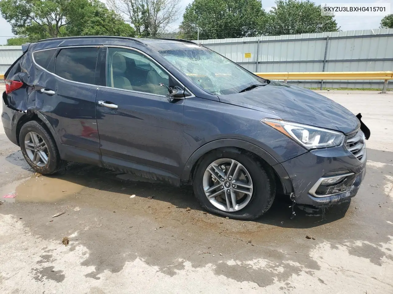 2017 Hyundai Santa Fe Sport VIN: 5XYZU3LBXHG415701 Lot: 58920535