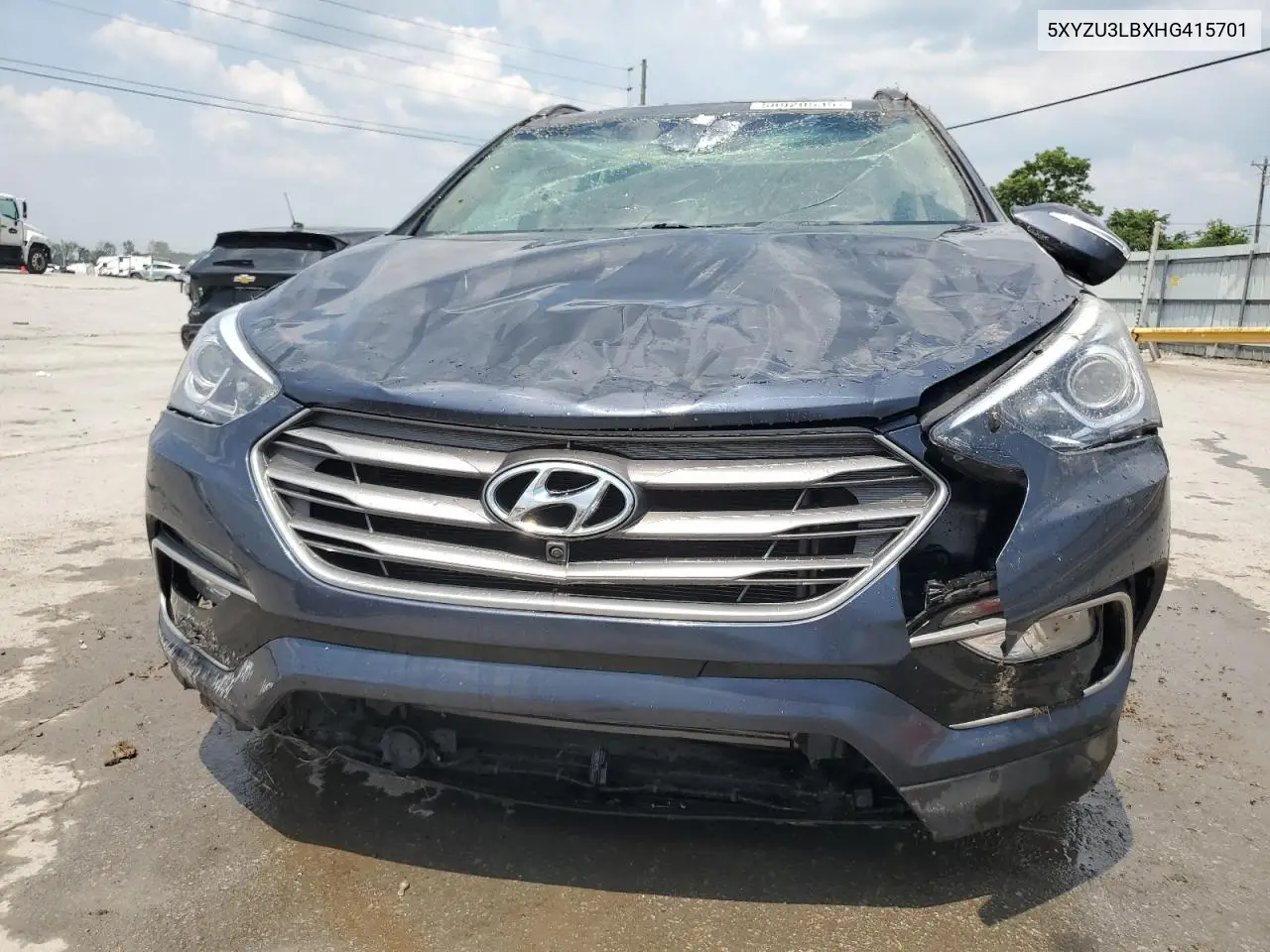 2017 Hyundai Santa Fe Sport VIN: 5XYZU3LBXHG415701 Lot: 58920535