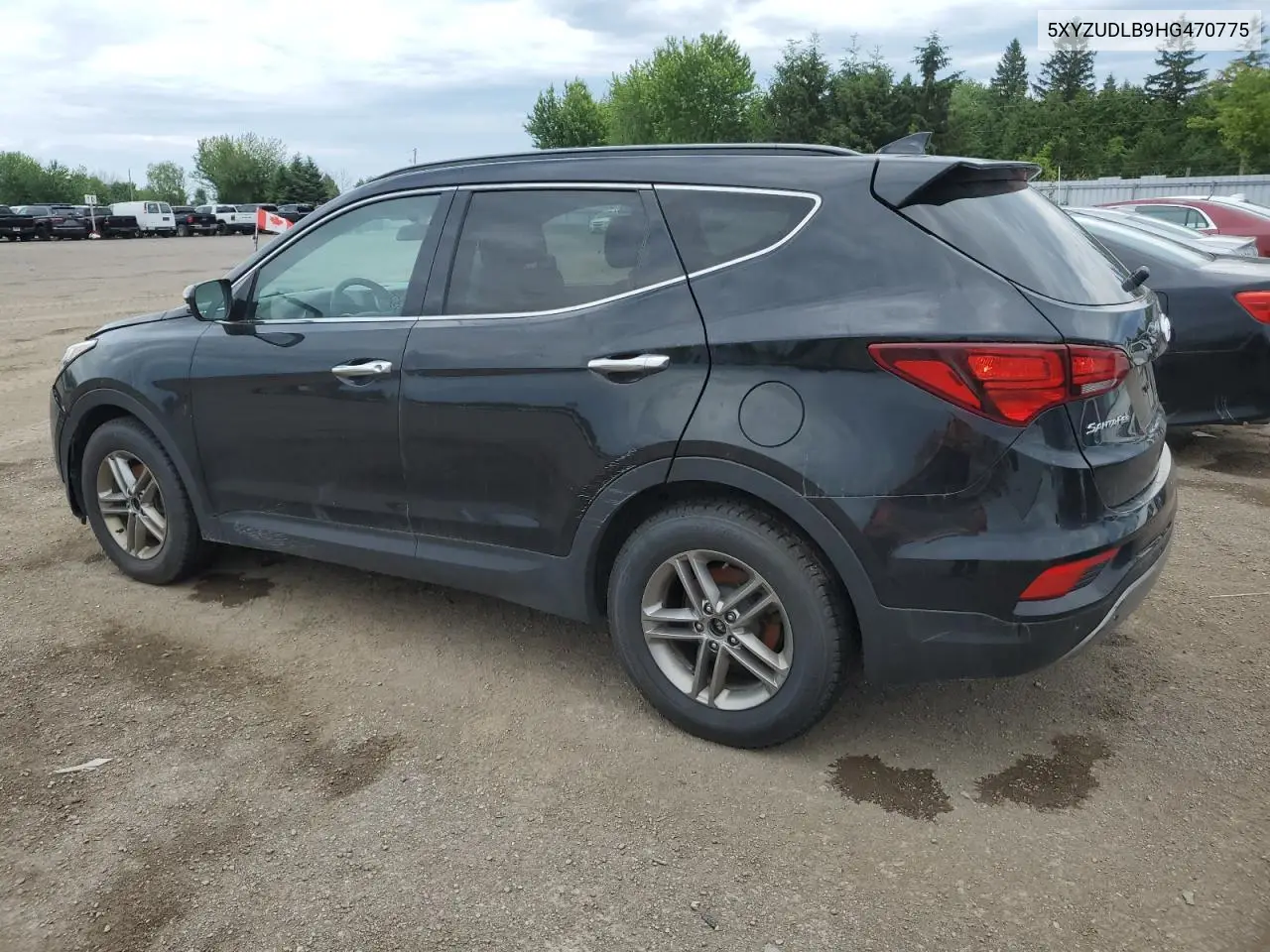 2017 Hyundai Santa Fe Sport VIN: 5XYZUDLB9HG470775 Lot: 60062475