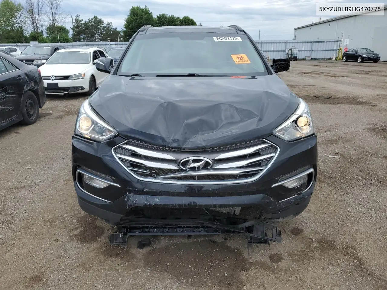 2017 Hyundai Santa Fe Sport VIN: 5XYZUDLB9HG470775 Lot: 60062475