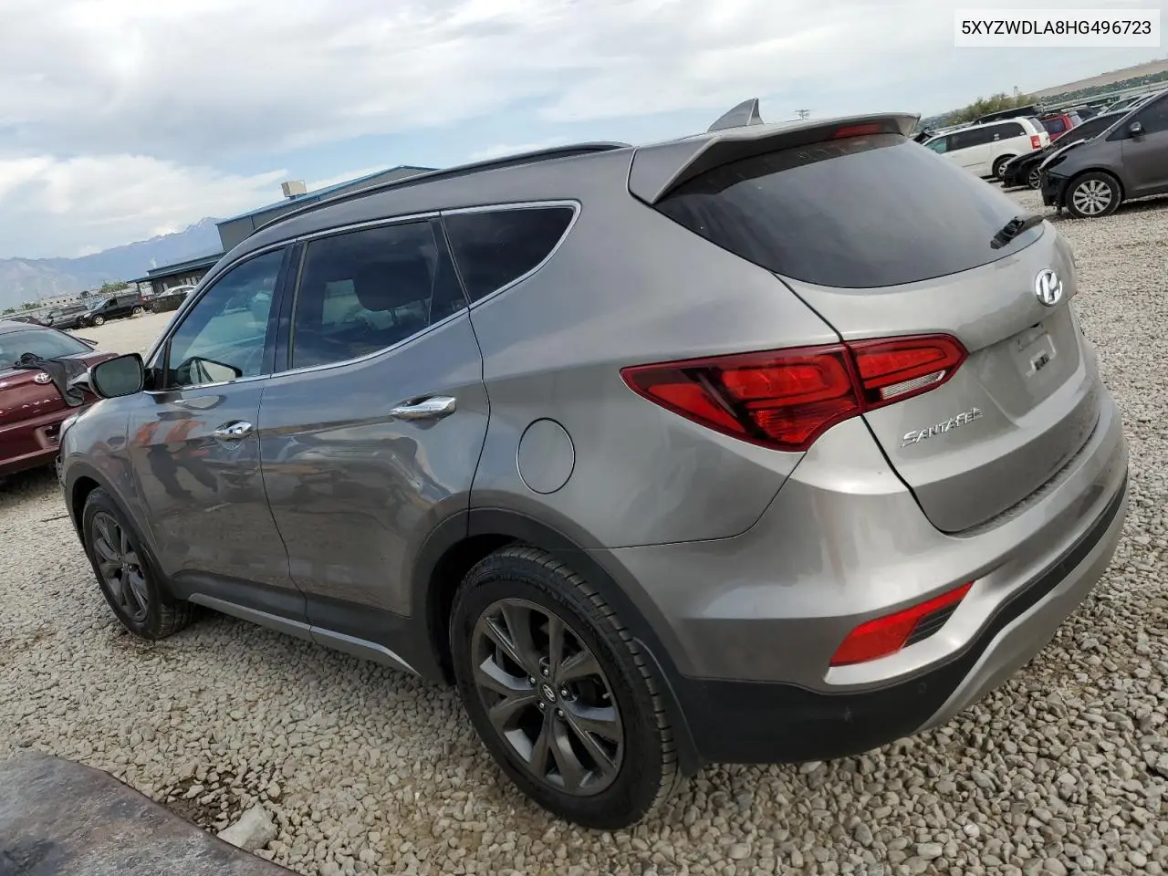 2017 Hyundai Santa Fe Sport VIN: 5XYZWDLA8HG496723 Lot: 60259005