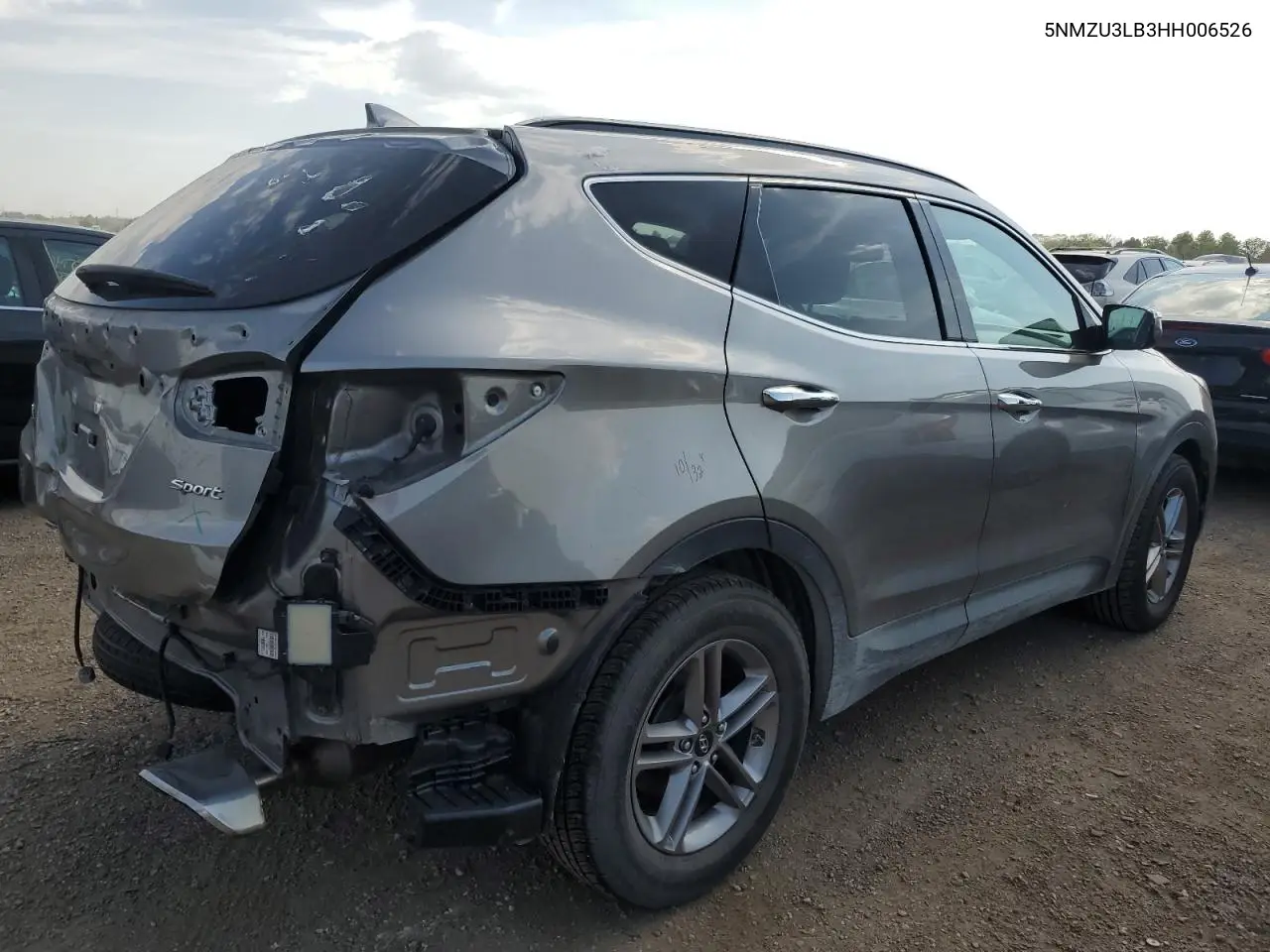 2017 Hyundai Santa Fe Sport VIN: 5NMZU3LB3HH006526 Lot: 60425725