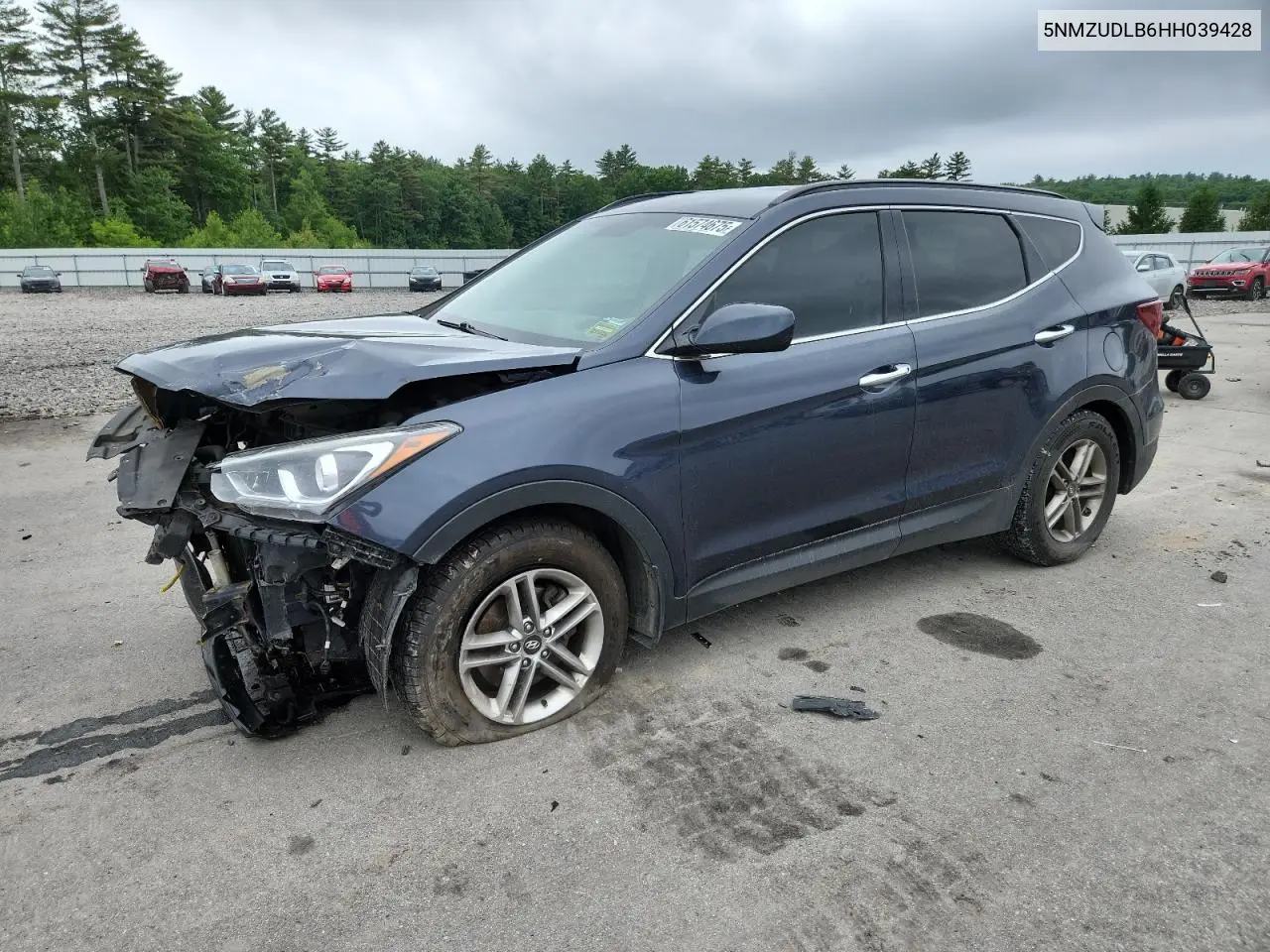 2017 Hyundai Santa Fe Sport VIN: 5NMZUDLB6HH039428 Lot: 61574675