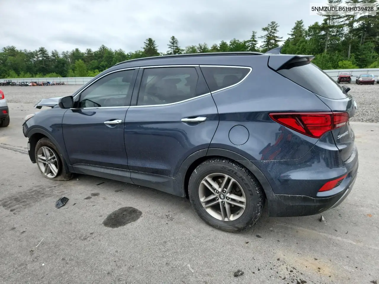 2017 Hyundai Santa Fe Sport VIN: 5NMZUDLB6HH039428 Lot: 61574675
