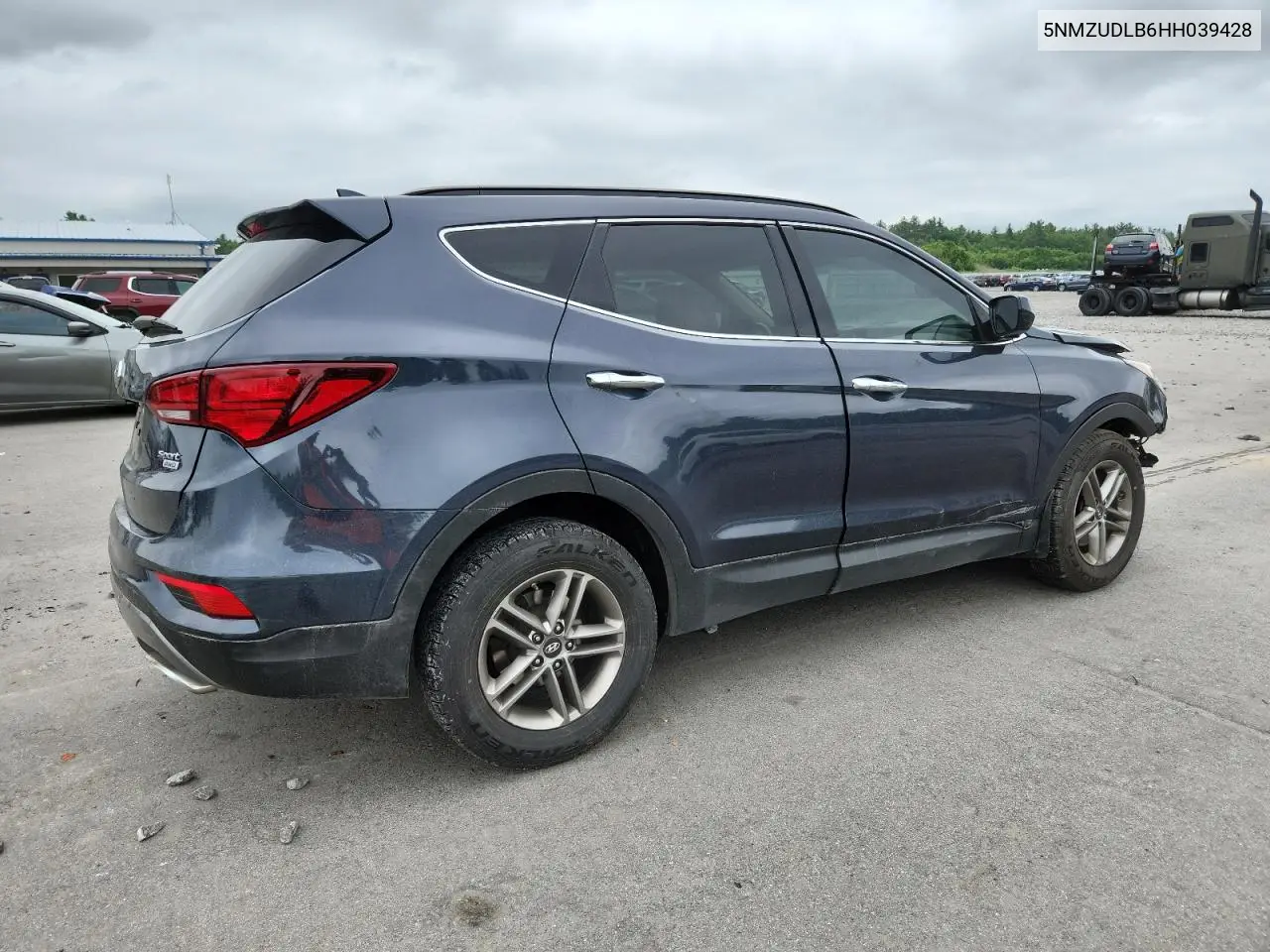 2017 Hyundai Santa Fe Sport VIN: 5NMZUDLB6HH039428 Lot: 61574675