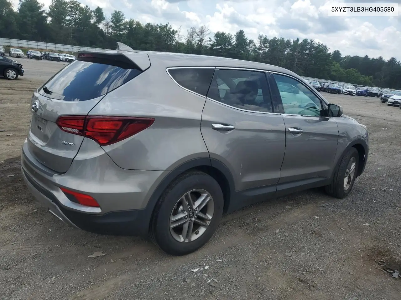 2017 Hyundai Santa Fe Sport VIN: 5XYZT3LB3HG405580 Lot: 62166115