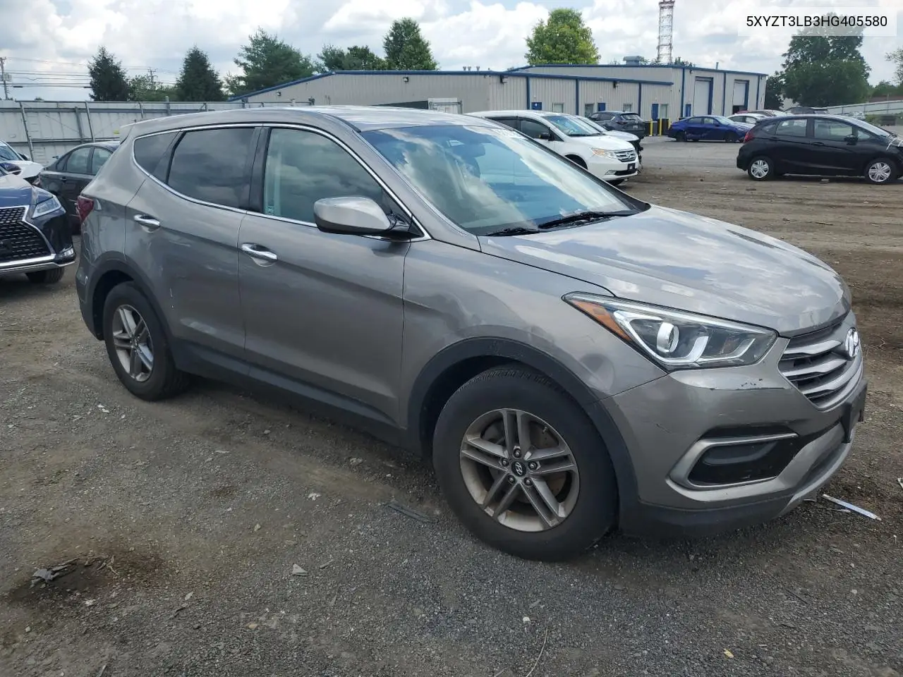 2017 Hyundai Santa Fe Sport VIN: 5XYZT3LB3HG405580 Lot: 62166115