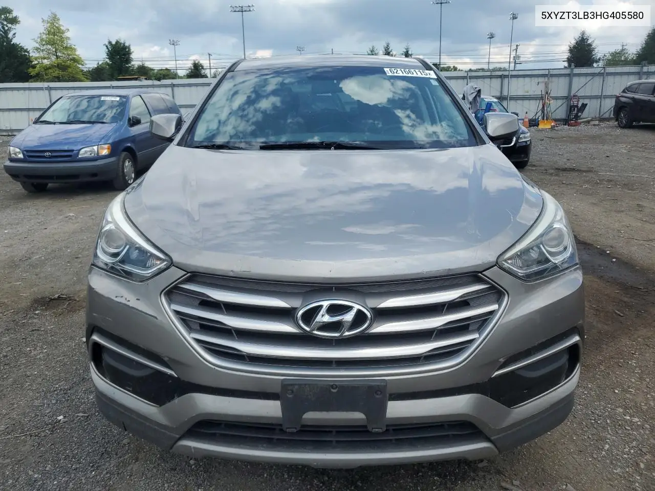 2017 Hyundai Santa Fe Sport VIN: 5XYZT3LB3HG405580 Lot: 62166115