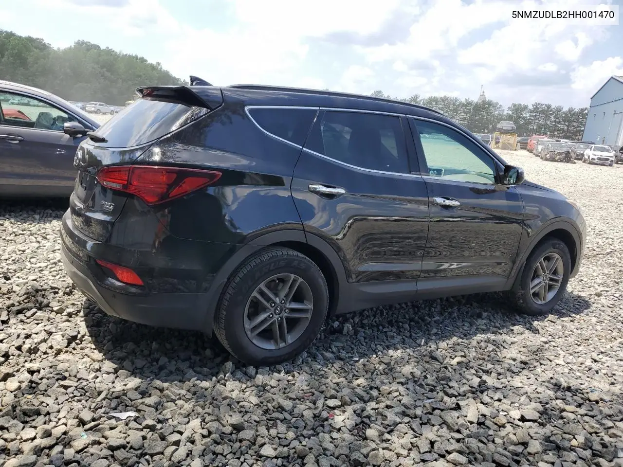 2017 Hyundai Santa Fe Sport VIN: 5NMZUDLB2HH001470 Lot: 62205815