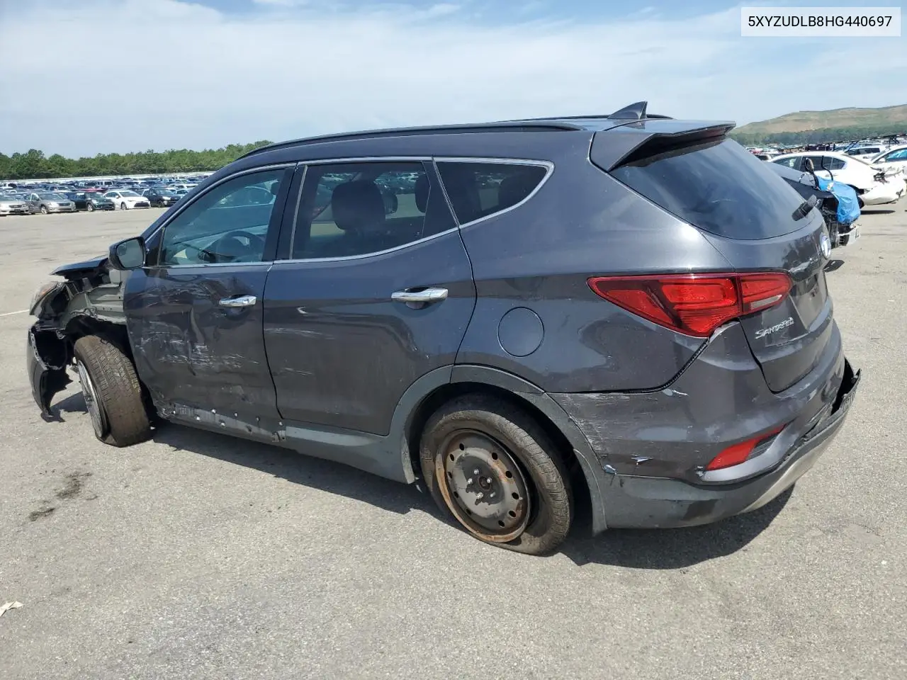 2017 Hyundai Santa Fe Sport VIN: 5XYZUDLB8HG440697 Lot: 62336595